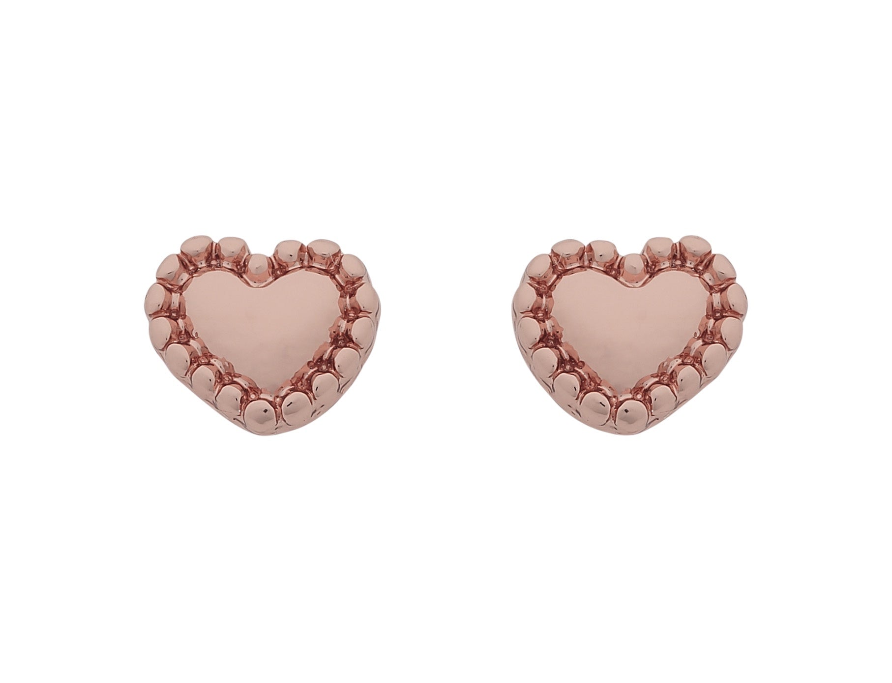 Liberté Petite Frankel Heart Earring in Rose Gold | Women's Jewellery | Gretel Lane