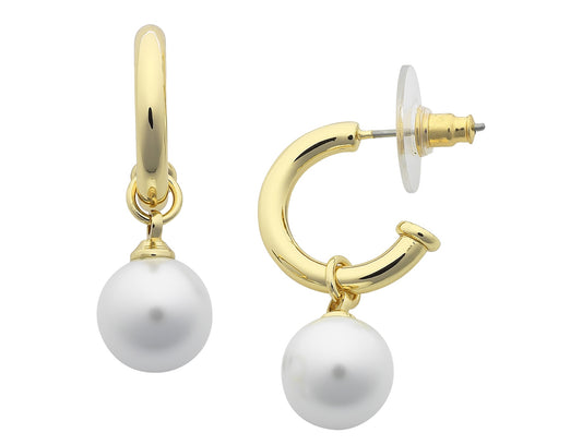 Fleur Pearl Earring (Gold)