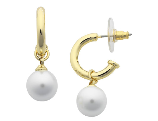 Fleur Pearl Earring (Gold)