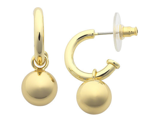 Liberté Hazel Women's Half Hoop Ball Earring Gold | Women's Jewellery | Gretel Lane