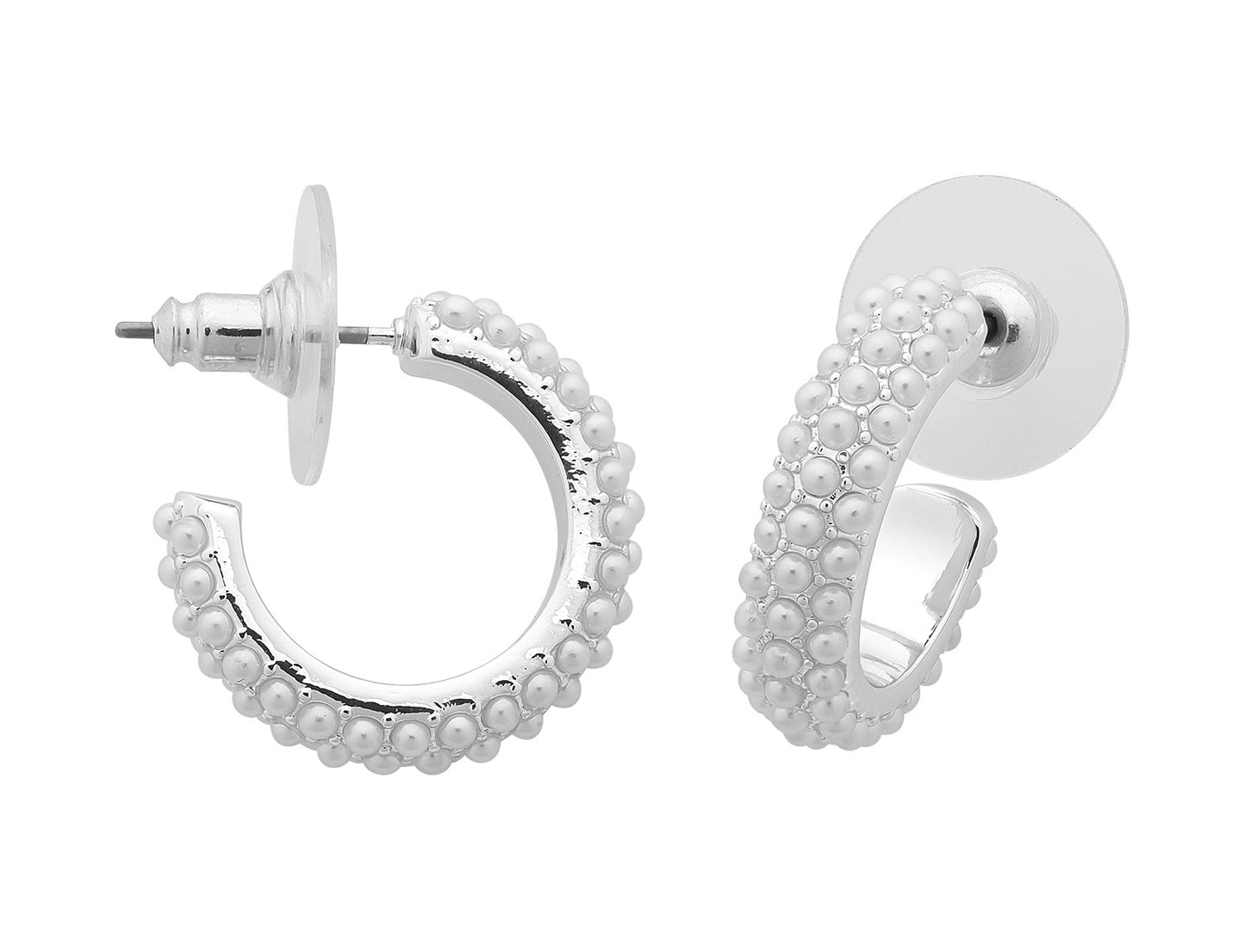 Marigold Pearl Earring (Silver)