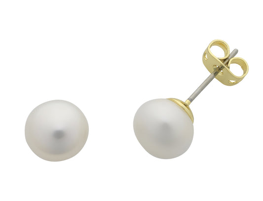 Beatrix Pearl Stud