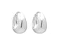 Liberté Tina Women's Teardrop Huggie Earrings Silver | Women's Jewellery | Gretel Lane