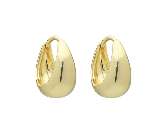 Liberte Tina Women's Teardrop Huggie Earring Gold | Women's Jewellery | Gretel Lane