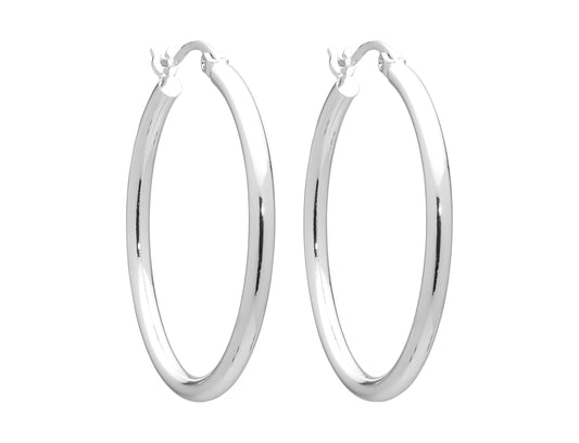 Erika Hoop Earring (Silver)