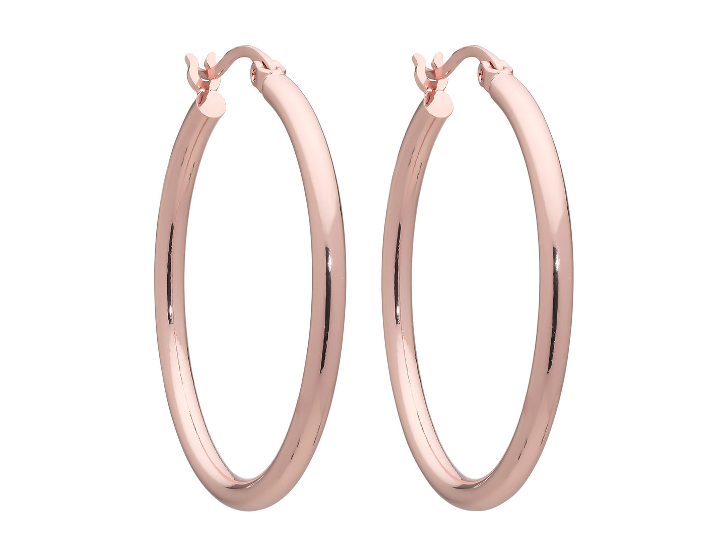 Erika Hoop Earring (Rose Gold)