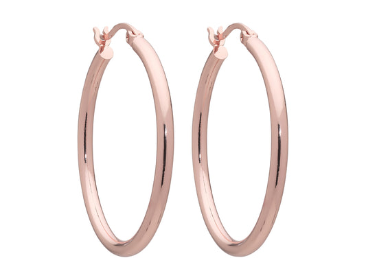 Erika Hoop Earring (Rose Gold)