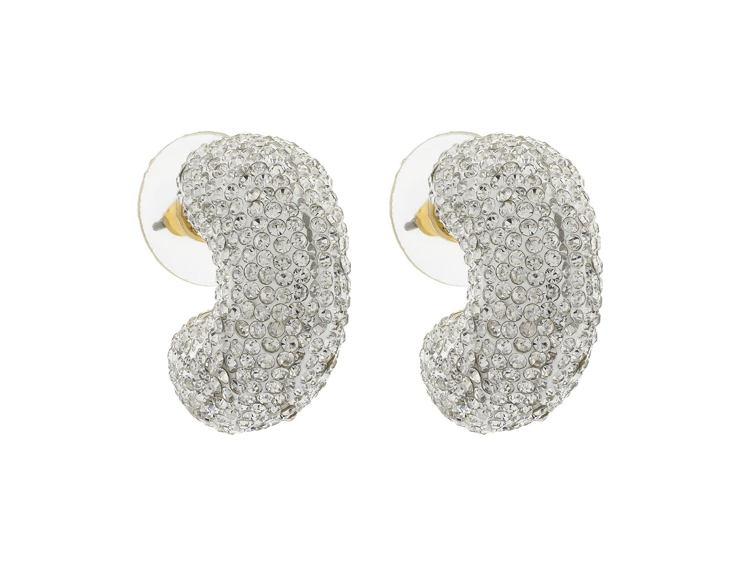 Gaeline Crystal Hoop (Gold)