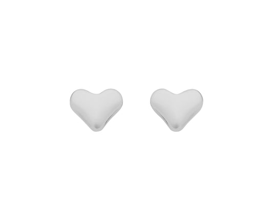 Mariel Heart Earring (Silver)