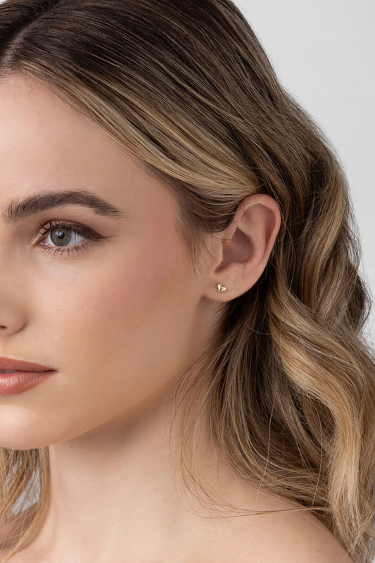 Mariel Heart Earring (Silver)