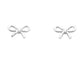 Liberté Petite Fancy Bow Stud Earring Silver | Women's Jewellery | Gretel Lane