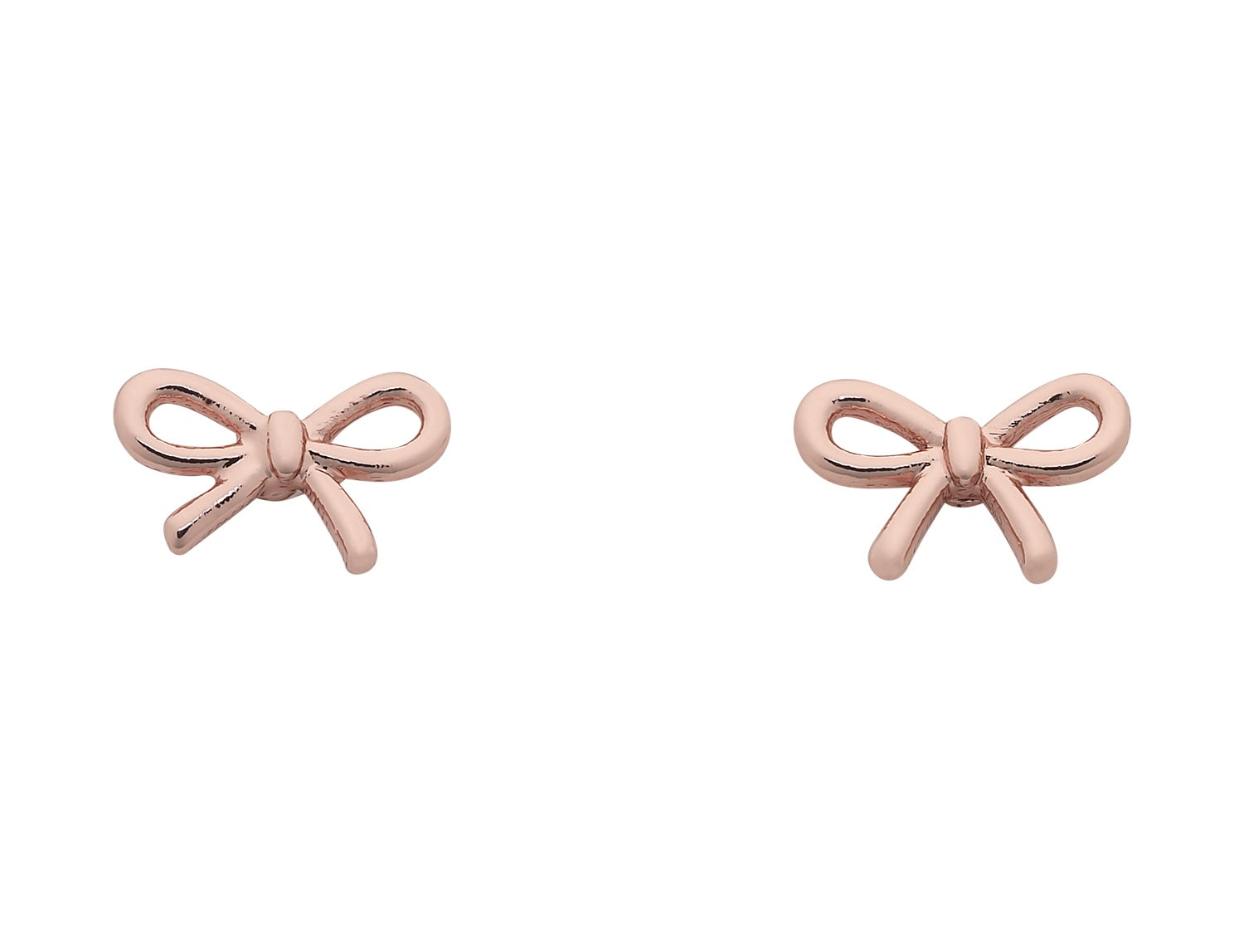 Liberté Petite Fancy Bow Stud Earring Rose Gold | Women's Jewellery | Gretel Lane