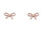 Liberté Petite Fancy Bow Stud Earring Rose Gold | Women's Jewellery | Gretel Lane