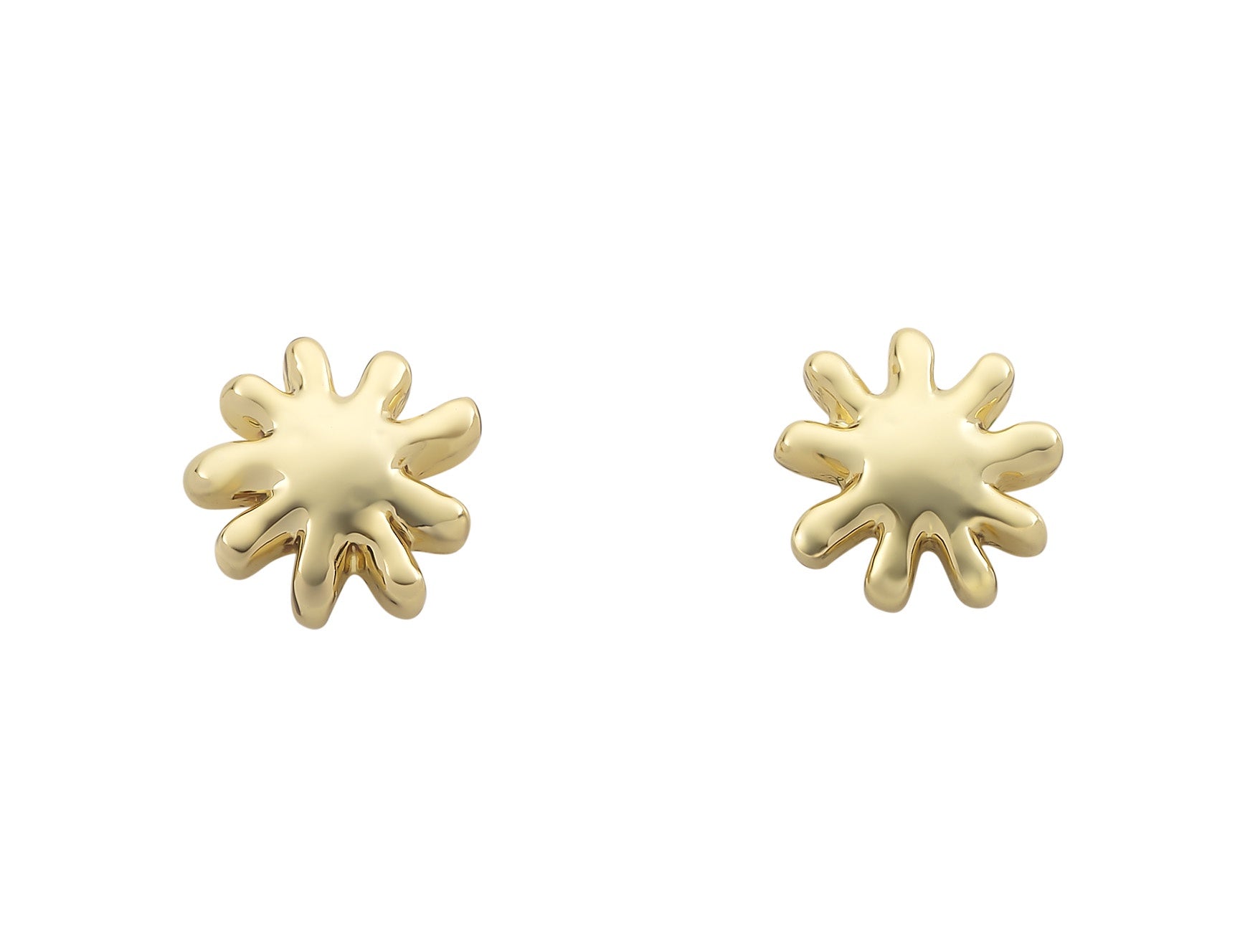 Liberté Petite Gold Sun Stud Women's Earring | Gretel Lane