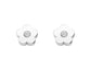 Liberté Petite Poppet Stud Earring in Silver | Women's Jewellery | Gretel Lane