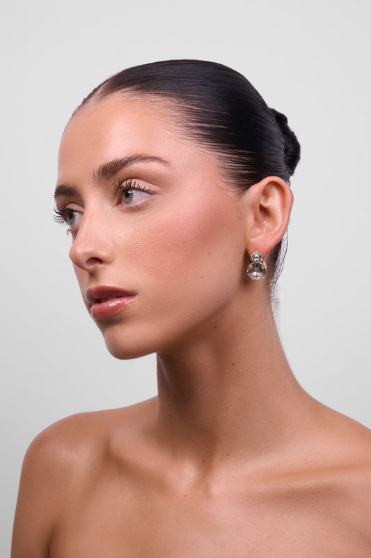 Royal Earring (Gold/Crystal)