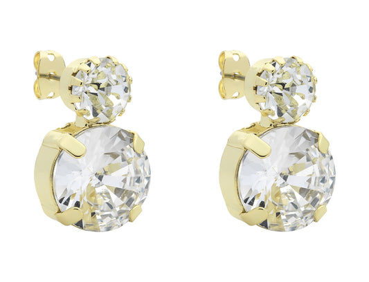 Royal Earring (Gold/Crystal)