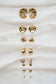 Liberté Logan Curved Drop Stud Earring Gold | Women's Jewellery | Gretel Lane
