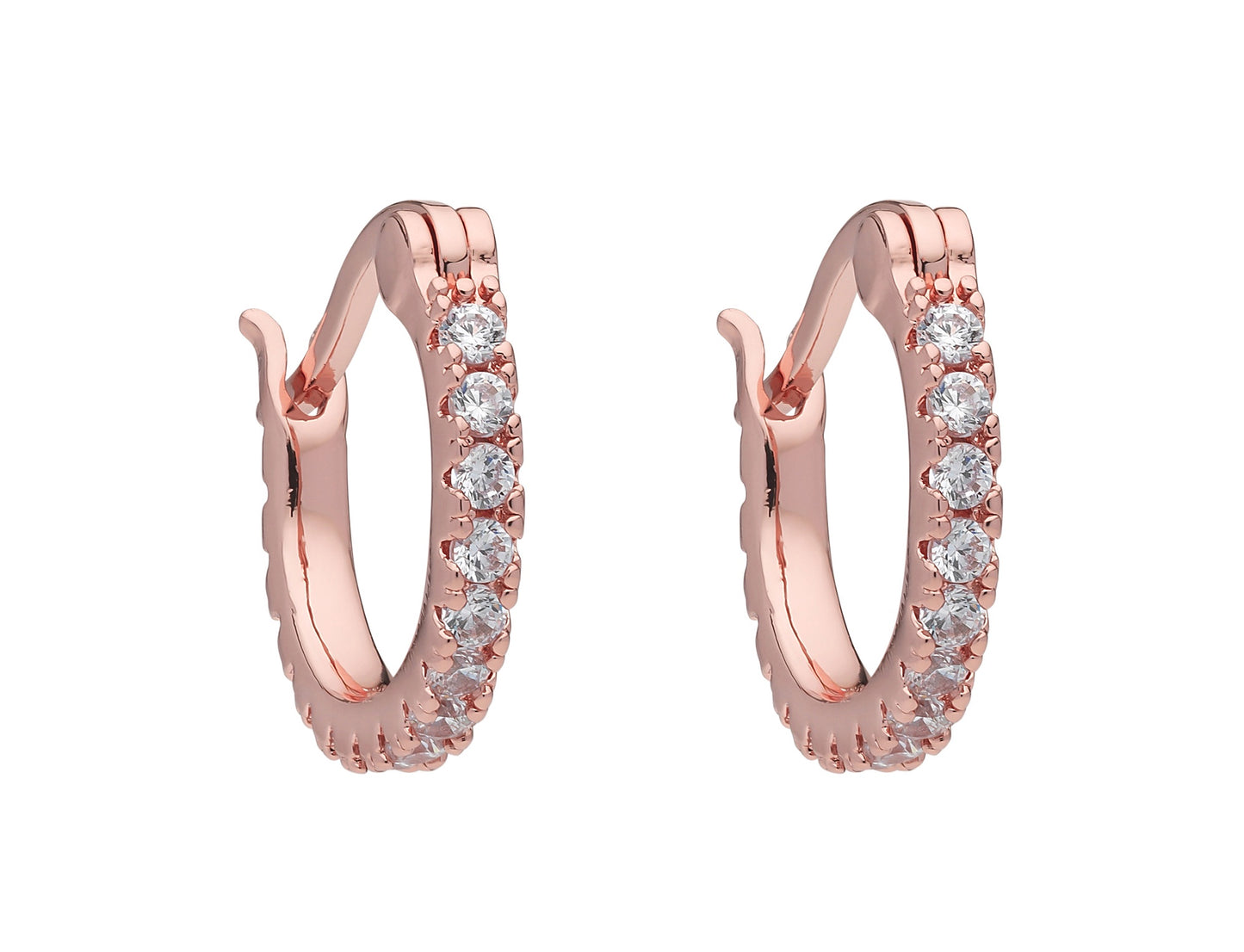 Piccola Dolce Huggie (Rose Gold)