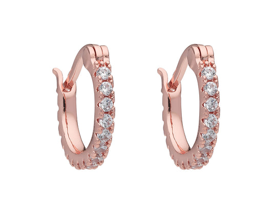 Piccola Dolce Huggie (Rose Gold)