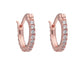 Piccola Dolce Huggie (Rose Gold)
