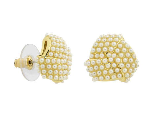 Natalina Pearl Earring (Gold)