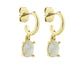 Liberté Emery Opal Drop Earring in Gold | Women's Jewellery | Gretel Lane