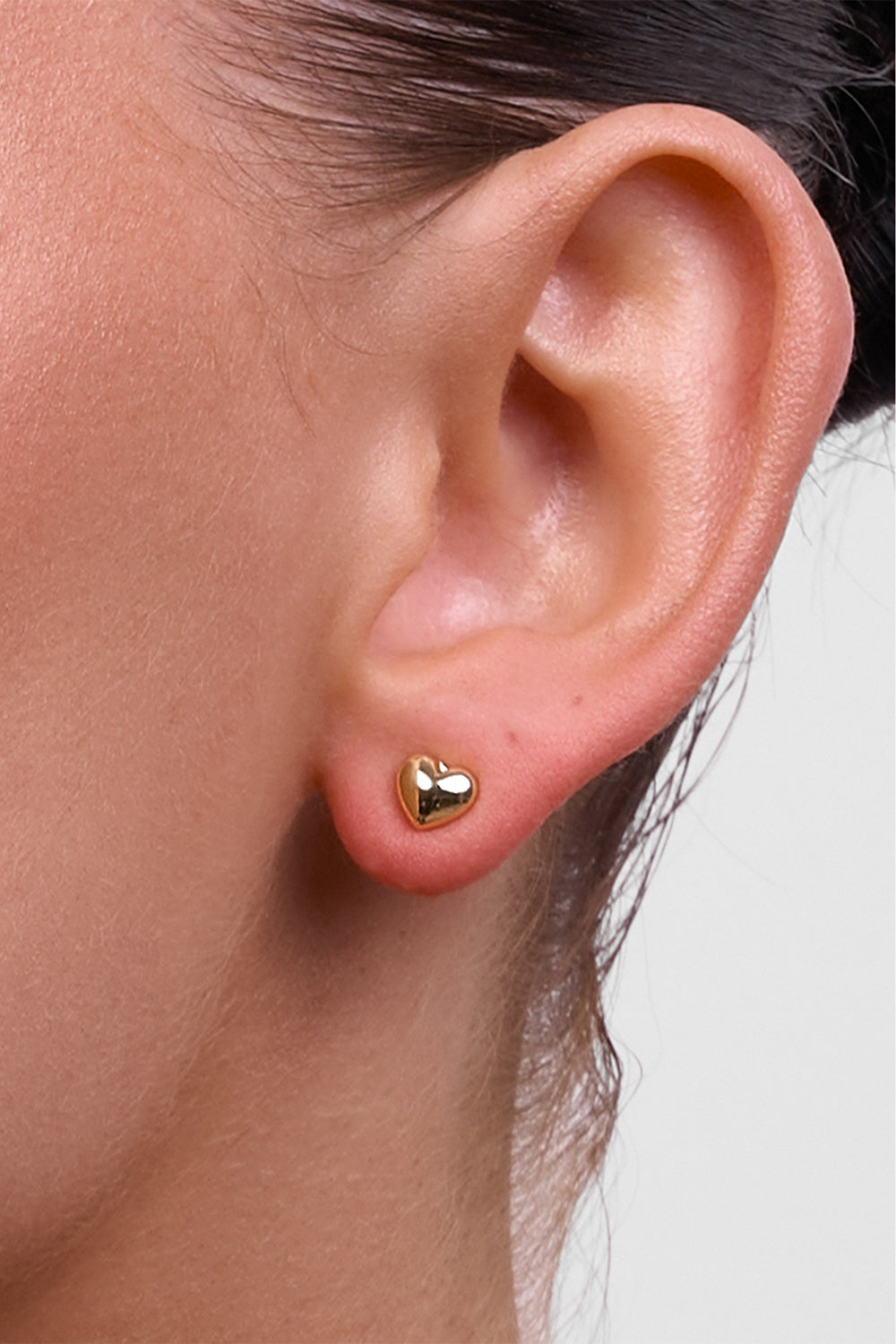 Liberté Small Heart Stud Earring | Women's Jewellery | Gretel Lane