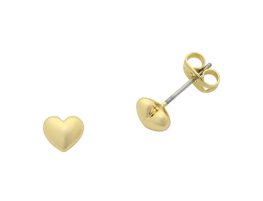 Liberté Small Heart Stud Earring | Women's Jewellery | Gretel Lane