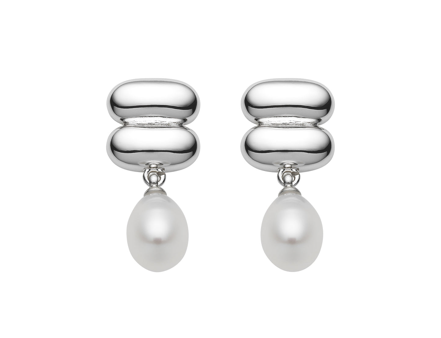 Liberté Heidi Pearl Drop Earring in Silver | Women's Jewellery | Gretel Lane
