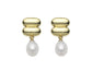 Women's Gold Earrings with Pearl Drop | Gretel Lane