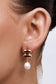 Liberté Heidi Drop Pearl Earring in Rose Gold | Women's Jewellery | Gretel Lane