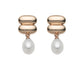 Liberté Heidi Drop Pearl Earring in Rose Gold | Women's Jewellery | Gretel Lane