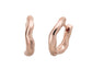 Liberté Hunter Wave Huggie Earring in Rose Gold | Women's Jewellery | Gretel Lane