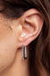 Liberté Nora Women's Rectangular Hoop Earring Silver | Women's Jewellery | Gretel Lane