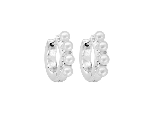 Perla Huggie (Silver)