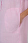 Enveloppe ENVD-170 - Linen Knee-Length Collared Dress Bonbon Pink | Women's Clothing | Gretel Lane