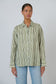 Enveloppe ENVL-148 Women's Linen Button Through Shirt Gum Stripe | Women's Clothing | Gretel Lane