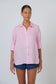 Enveloppe ENVL-160 - Linen Long Sleeve Shirt Bonbon Pink | Women's Clothing | Gretel Lane