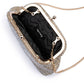 Ela Crystal Mesh Clutch (Champagne)