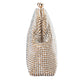 Ela Crystal Mesh Clutch (Champagne)