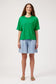 HAVEN Elba Heart Embellished Cotton T-Shirt Green | Women's Clothing | Gretel Lane