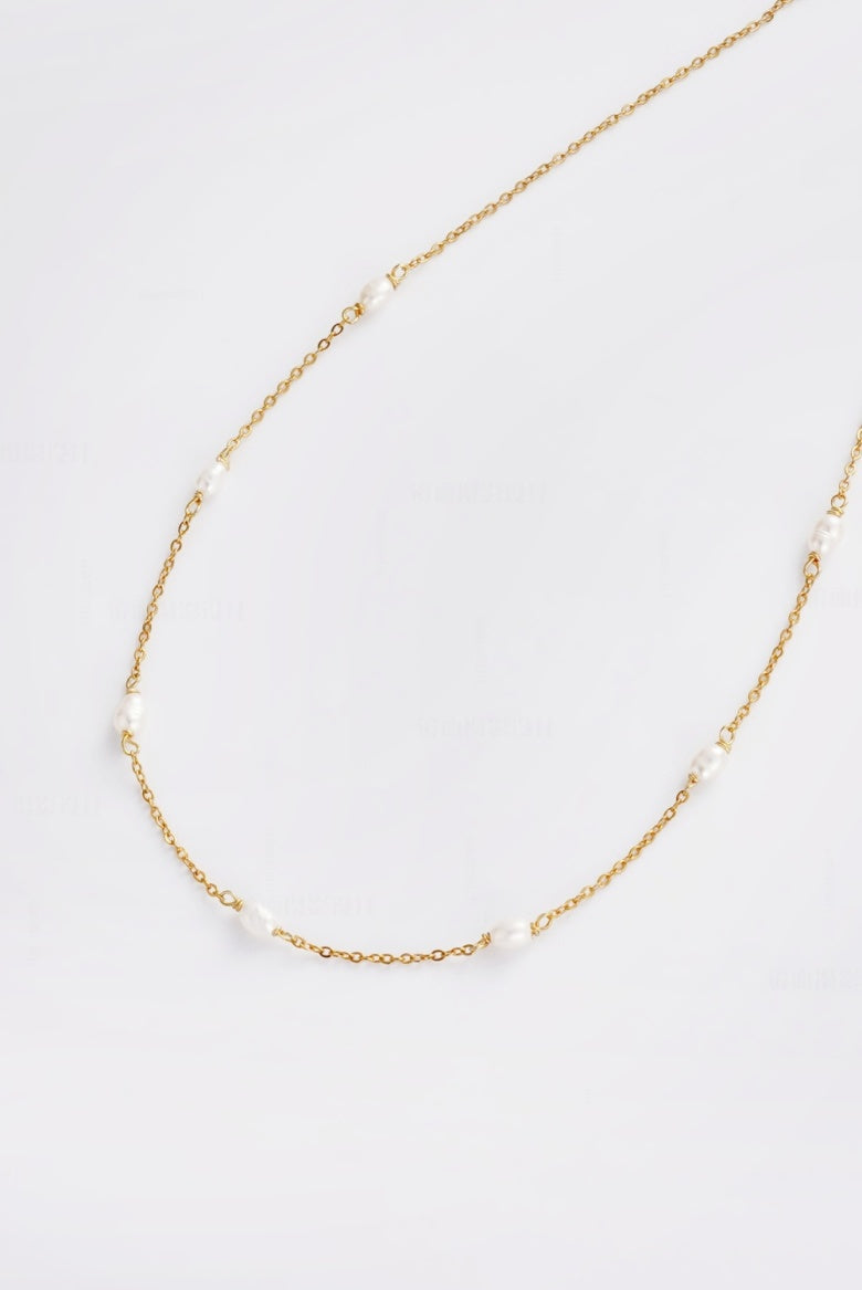 Zafino Gold Elise Pearl Necklace | Gretel Lane