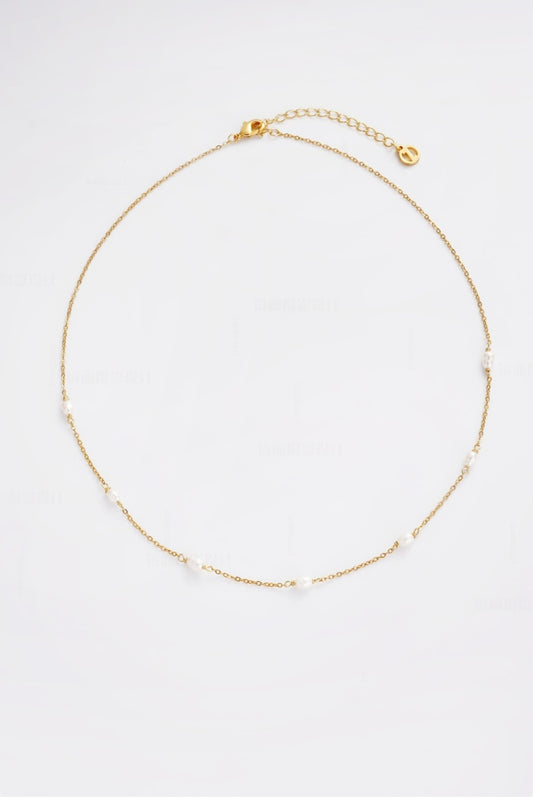 Zafino Gold Elise Pearl Necklace | Gretel Lane