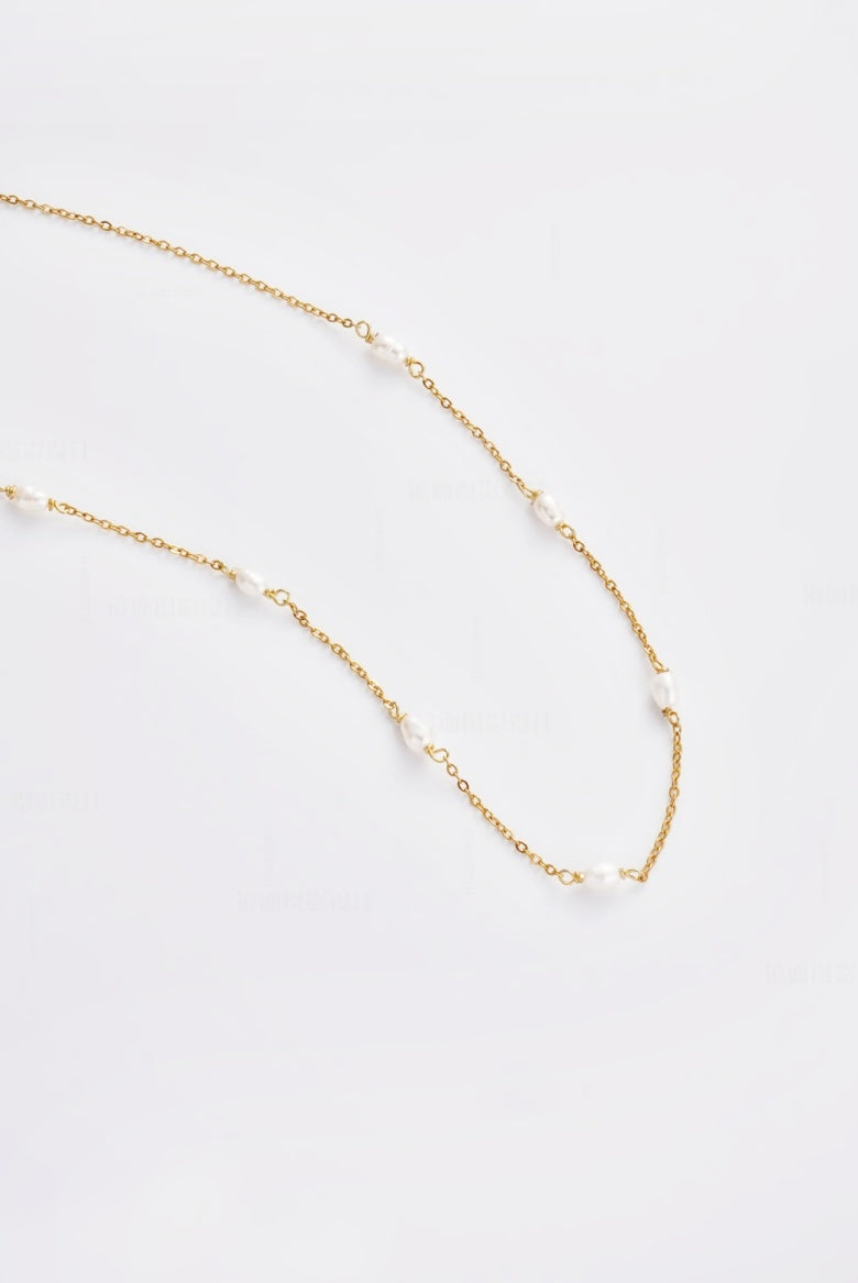 Zafino Gold Elise Pearl Necklace | Gretel Lane