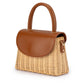 Elle Wicker Top Handle (Tan)
