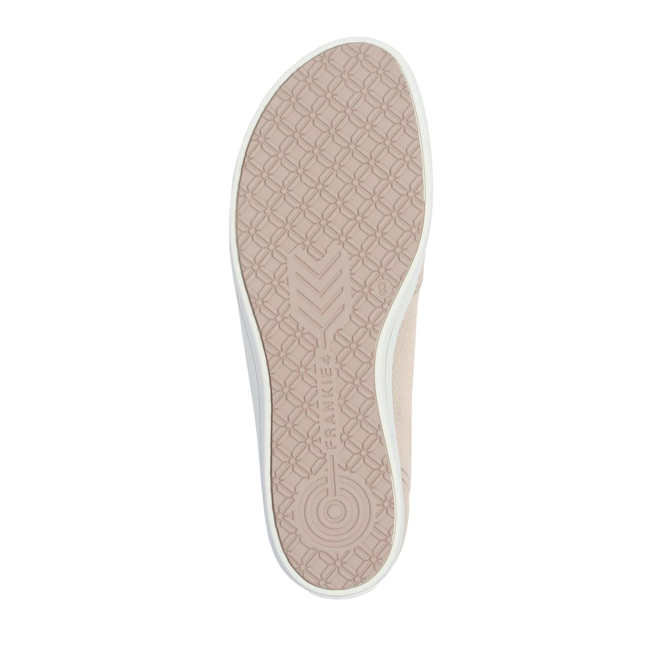 Frankie4 Ellie V Podiatrist Designed Leather Sneaker White Gold Tumbled | Women's Footwear | Gretel Lane