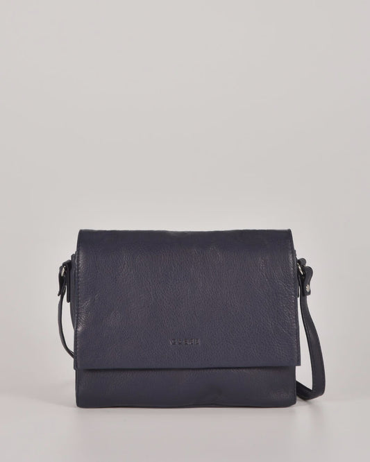 Eloise Flap Bag (Navy)