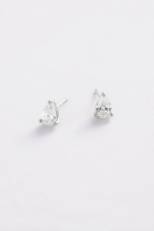 Zafino Esther Crystal Stud Earrings Silver | Women's Jewellery | Gretel Lane
