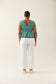 Esther Shirred Tank (Baltic)